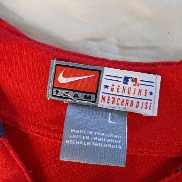 Genuine Merchandise Nike Boston Red and Blue Button Down - Picture 9 of 16